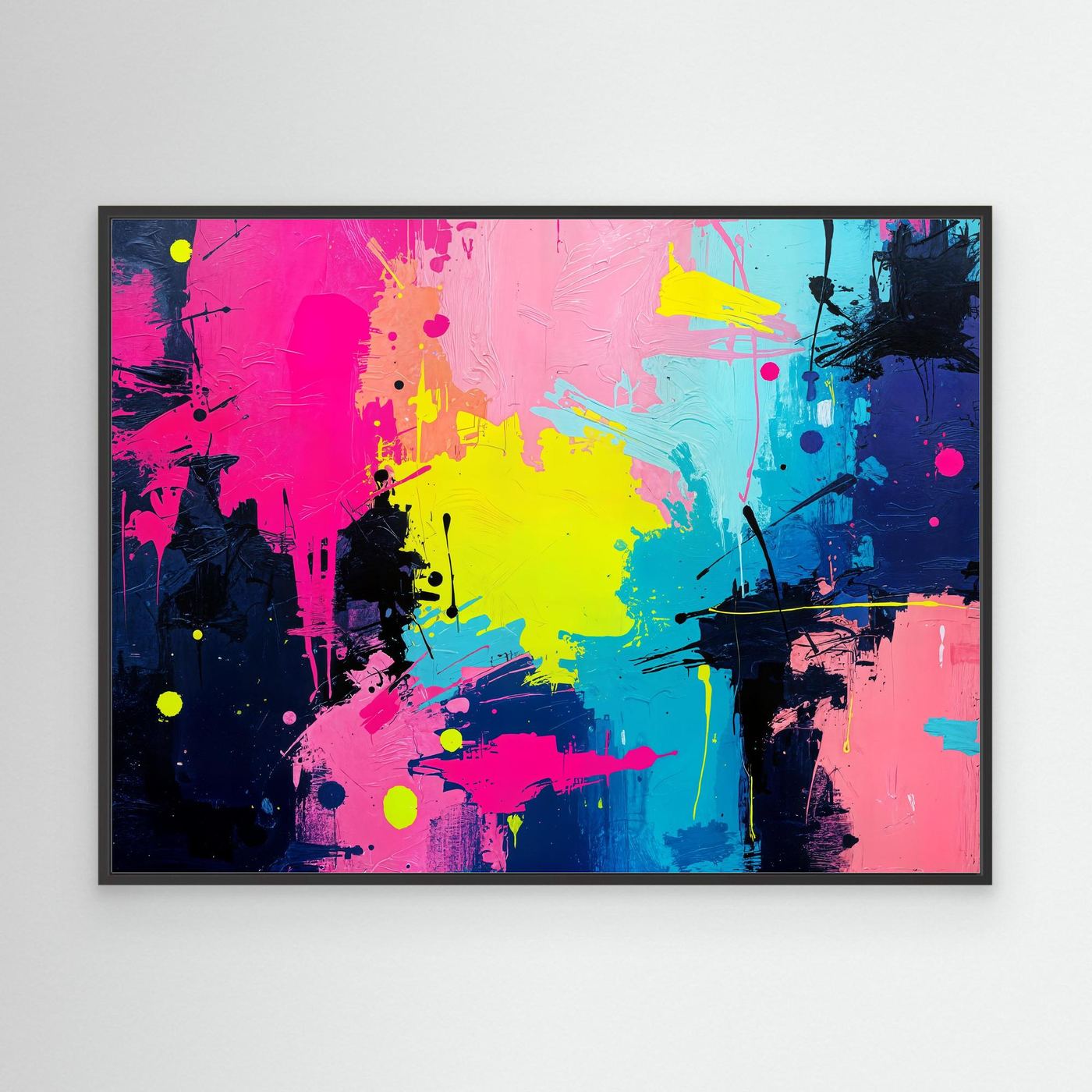 The night paint spilled