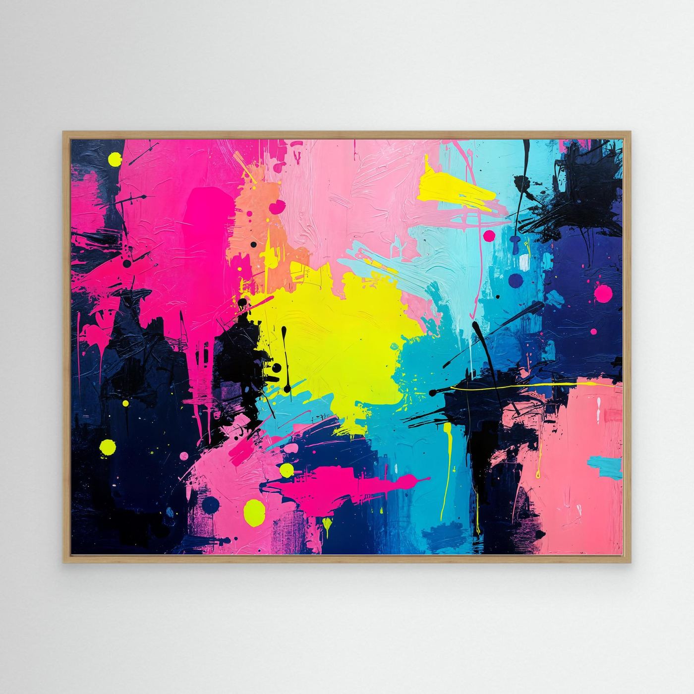 The night paint spilled