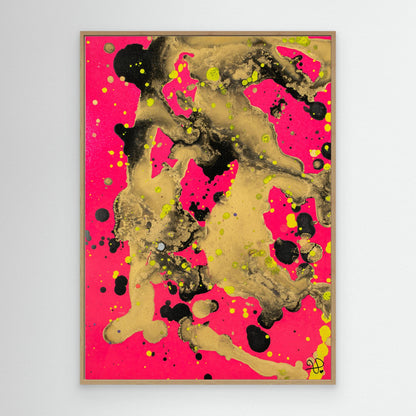 Golden splash