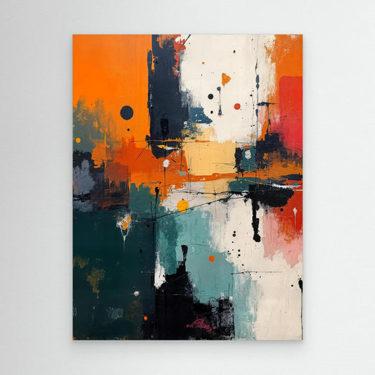 When orange bleeds into quiet