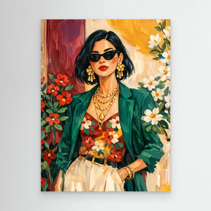 Green jacket